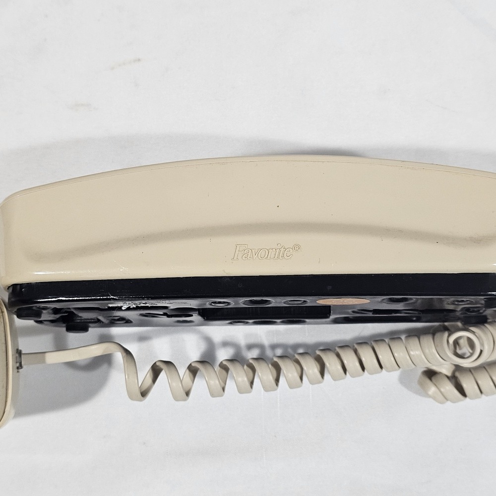 Vintage Cream Northwestern Bell Phone  Favorite Push Button - Picture 7 of 8